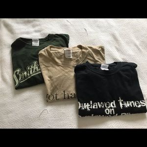 Highland tees lot of 3 unisex
